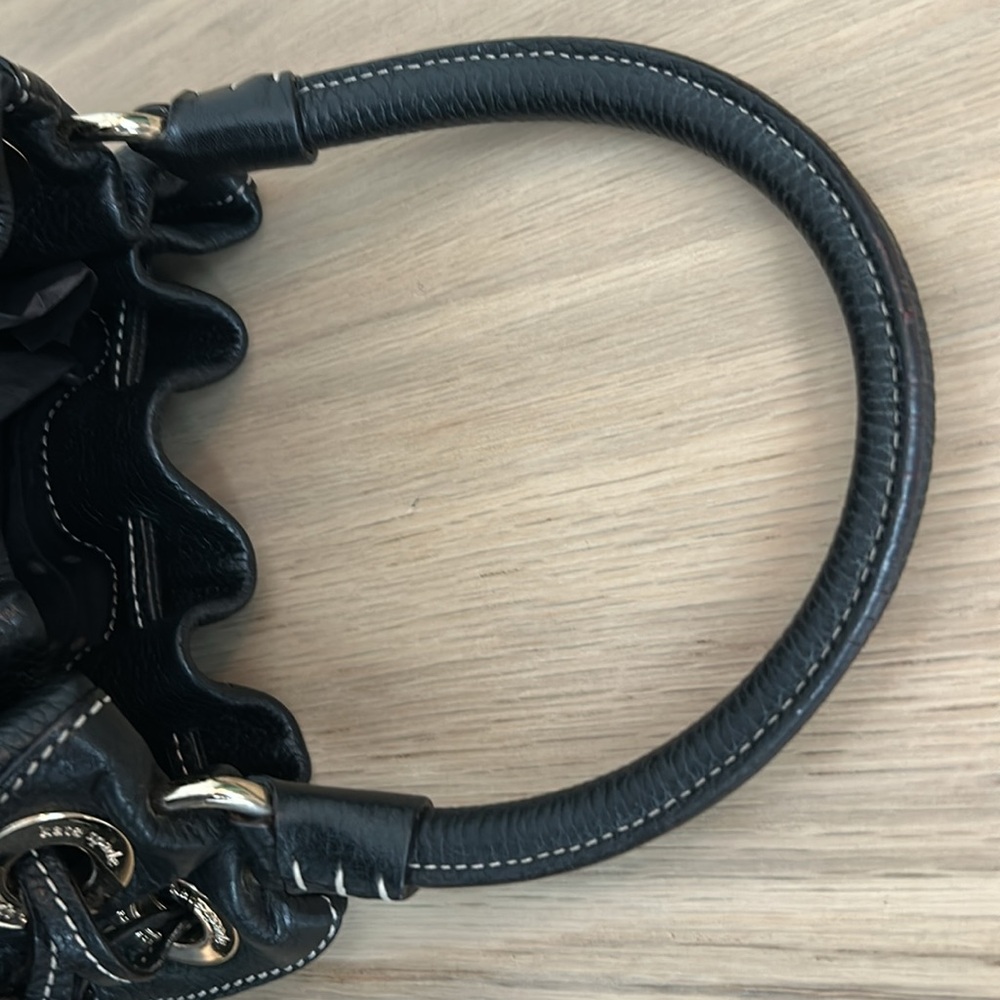 Kate Spade Black Leather Shoulder Bag - Picture 7 of 8